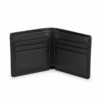 leather wallet black for men